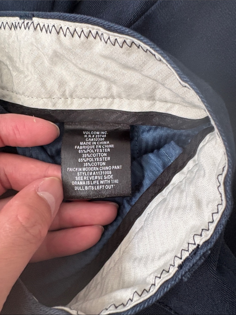 Volcom Corpo Class Pants - Picture 4 of 9